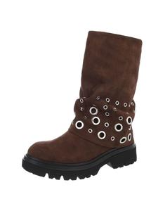 Ital-Design Туфли на высоком каблуке коричневого цвета