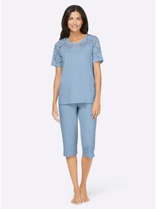 Sieh an! Пижама «Капри» ледяного голубого цвета