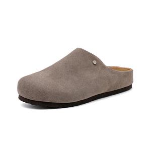 FAPAI Унисекс тапочки с закрытым носком устойчивые к истиранию хаки, цвет Khaki