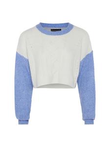 Пуловер FENIA, цвет wollweiss blau