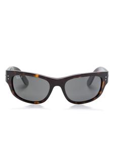 Ray-Ban солнцезащитные очки Mega Bolarama, коричневый