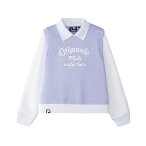 Свитшот FILA KIDS, фиолетовый