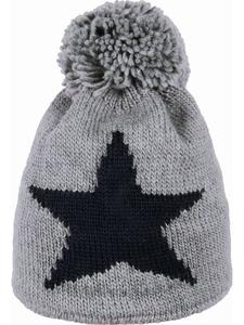 Döll Вязаная шапка серого цвета