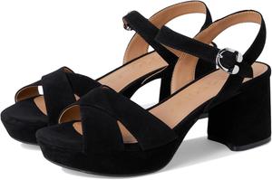 Женские сандалии на каблуке Aerosoles Cosmos, Black Suede