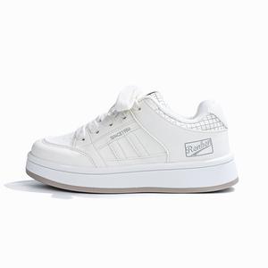 RENBEN Нескользящие низкие кроссовки для скейтбординга, увеличивающие рост, женские, бежевые