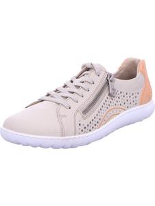 Rieker Кремовые туфли на шнуровке