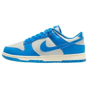 Кроссовки Dunk Low Detroit Lions Nike, Light Silver/Light Photo Blue