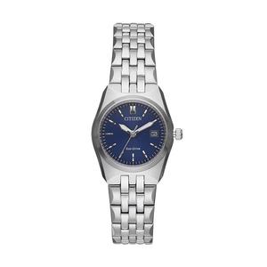Женские часы Citizen Eco-drive Corso из нержавеющей стали - EW2290-54L, цвет Silver Tone