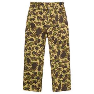 Брюки с одним коленом Carhartt Wip, Green Camo Duck