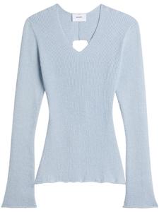 Топ Axel Arigato Tube в рубчик, синий