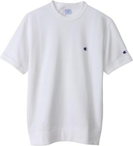 Мужская толстовка Champion C3-Z020 с длинным рукавом, больших размеров, с вышитым логотипом One Point, коротким рукавом и круглым вырезом, белый