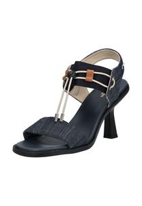 Сандалии из кожи/текстиля Nerogiardini, цвет jeans