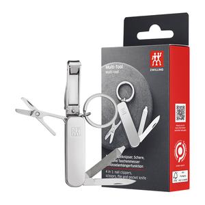 Маникюрные щипцы из нержавеющей стали портативные и складные инструмент для улицы 1 щипцы ZWILLING