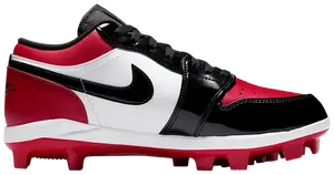 Кроссовки Air Jordan 1 Retro MCS Low Cleat, красный