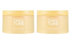 Очищающий бальзам для глубокого очищения легкое вспенивание магнитная ложечка нежное очищение 110мл/110мл*2 CHIOTURE