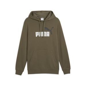 Мужская толстовка Essentials 2 Color No. 1 Logo Hoodie PUMA Loden Green