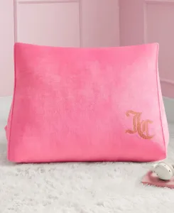 Клиновидная подушка со стразами, 45 см x 60 см Juicy Couture, ярко-розовый
