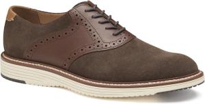 Мужские оксфорды Johnston Murphy Hodges с шнуровкой Johnston & Murphy, коричневый/коричневый/темно-коричневый
