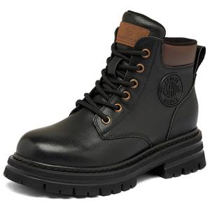 Ботинки Martin 5,5 см женские ACEMICKY, черные, увеличивающие рост