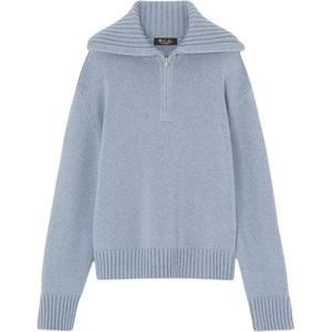 Женский кашемировый свитер FW25 Loro Piana, светло-голубой