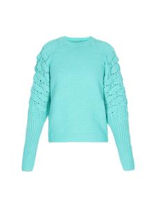 Женский свитер бирюзового цвета IZIA