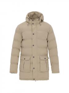 DreiMaster Мужское пальто серого цвета