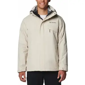 Куртка ветровка утепленная водонепроницаемая дышащая Bugaboot 3 темно-каменная Columbia