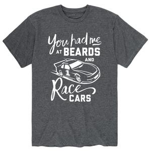 Мужская футболка You Had Me Beards Racecars Licensed Character