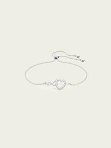 Официальный браслет Swarovski «Гипербола», белый.