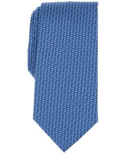 Мужской галстук Perry Ellis Cronan с геометрическим узором, однотонный Perry Ellis Portfolio, Blue