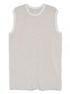 Майка из хлопка Boris Bidjan Saberi, серый