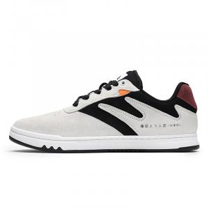 Футболка с поддержкой Coverage Low Top для скейтборда унисекс серый черный GOLUCK, черный белый