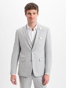 Деловой пиджак прямого кроя Finshley & Harding Steven, светло-серый