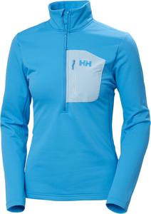 Женская флисовая кофта Helly-Hansen Versalite с застежкой-молнией 1/2 - легкая, дышащая, мягкая ткань для активного отдыха и многослойной одежды Helly Hansen, 645 Cyan