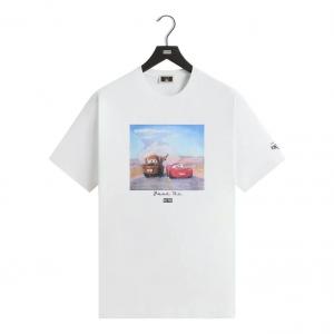 Винтажная футболка KITH x Disney Pixar Cars Just Us, цвет «белый»