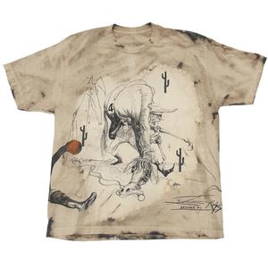 Футболка X Ralph Steadman Fear Travis Scott, светло-коричневый