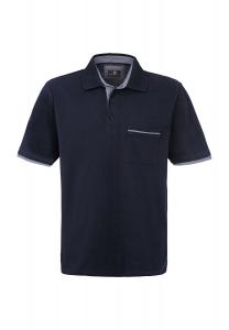Рубашка-поло МЕЛЬКЕР JAN VANDERSTORM, темно-синий