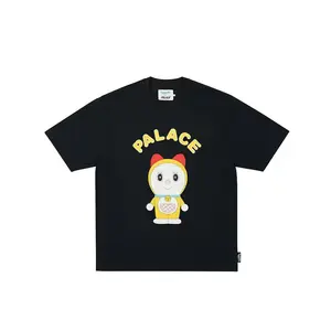 Футболка Doraemon/A, FW25 DORAEMON T SHIRT Unisex PALACE, черный