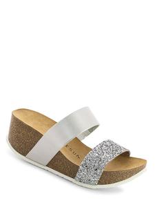 Мюли BACKSUN, серебряный