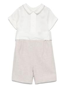 Ромпер со вставками La Stupenderia, нейтральный