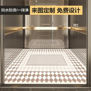 Budis Ковер 100х120 см из ПВХ, моющийся, для лифта, с местом под логотип