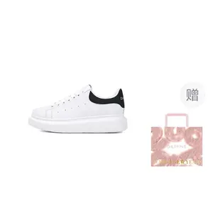 DAPHNE Женские низкие скейтерские кеды белые (с подарком), цвет White (Gift Included)