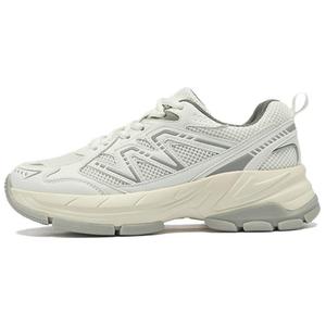 AGSDON Женские низкие массивные кроссовки White Gray, цвет White Gray