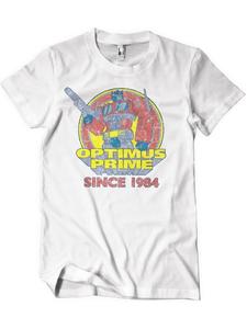 Футболка белого цвета Transformers