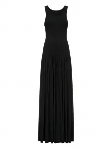 Платье без рукавов со сборками Paloma Wool, черный