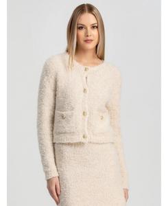 Женский кардиган Куршевель на пуговицах PIETRO BRUNELLI MILANO, Yvory