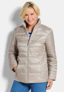 Petite mit mustermix light jacket Goldner, Taupe