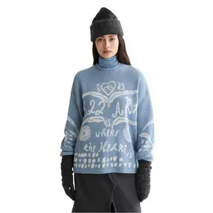 Свитер Scotch & Soda Jacquard, синий