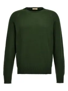 Свитер с круглым вырезом Ma'ry'ya, зеленый