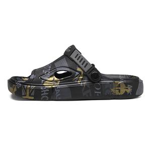 FCMM Пляжные сандалии мужские зеленые/белые синие/черные серые, цвет Black Gray